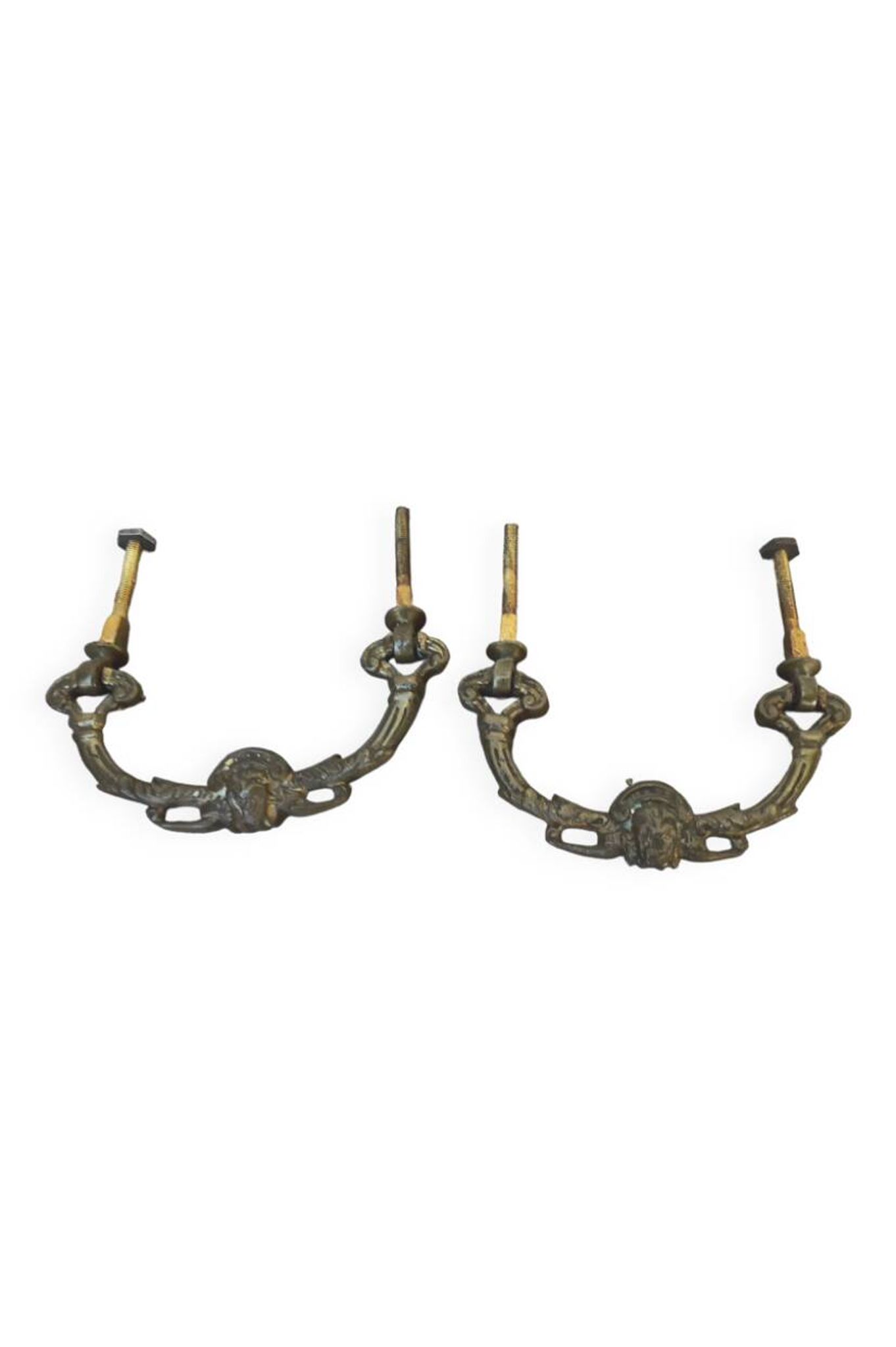 Pair of furniture handles