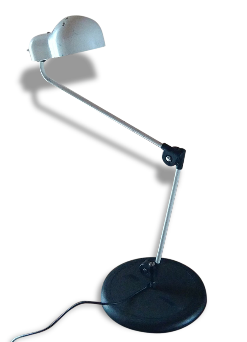 Topo, by Joe Colombo model desk lamp for the Publisher stilnovo, 1970s