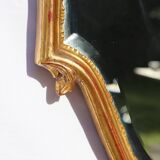 Deknudt, Vintage golden mirror Louis XV style   48x93cm