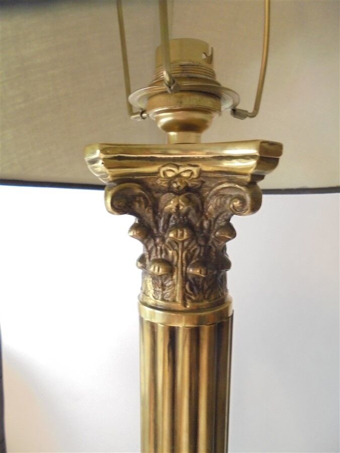 Brass lamp