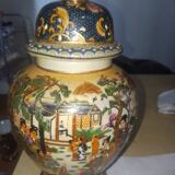 Chinese ceramic vase signed and numbered