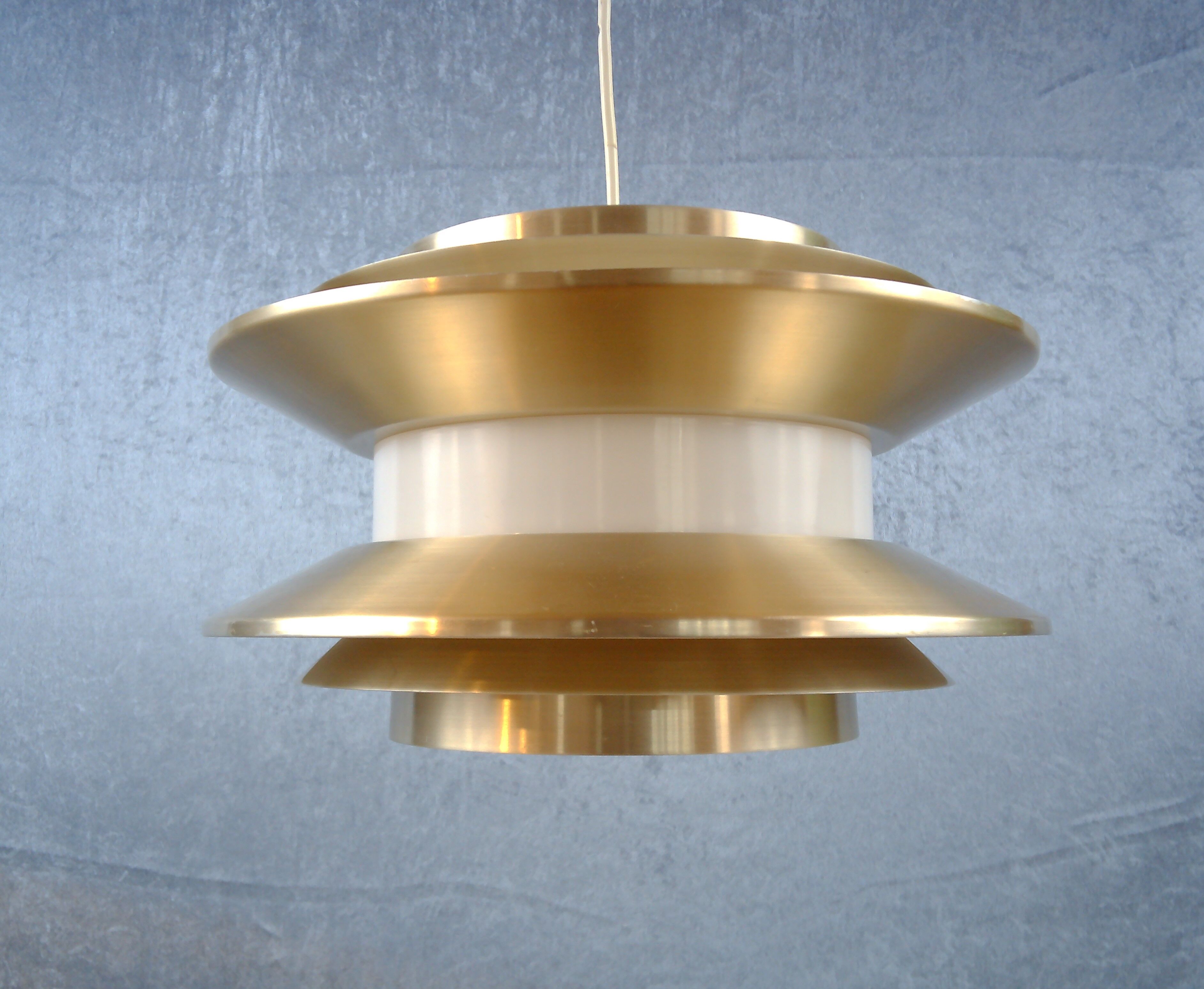 Vintage pendant by Carl Thore for Granhaga Metallindustri. 1960's.