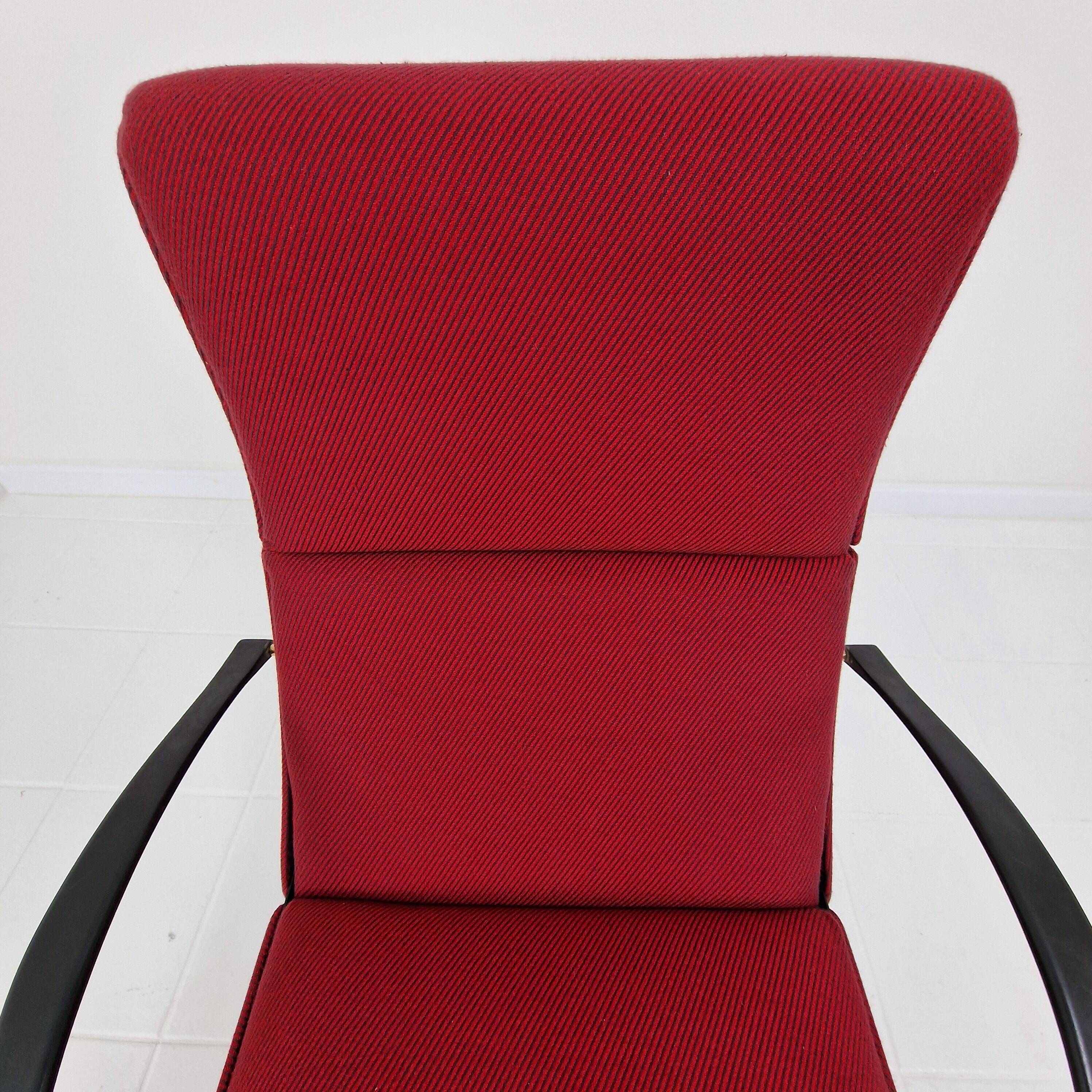 P40 Reclining Lounge Chair by Osvaldo Borsani for Tecno, 1950's