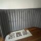 Habitat grey boudoir headboard 244 x 120 cm