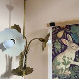 Vintage Art Nouveau pendant light