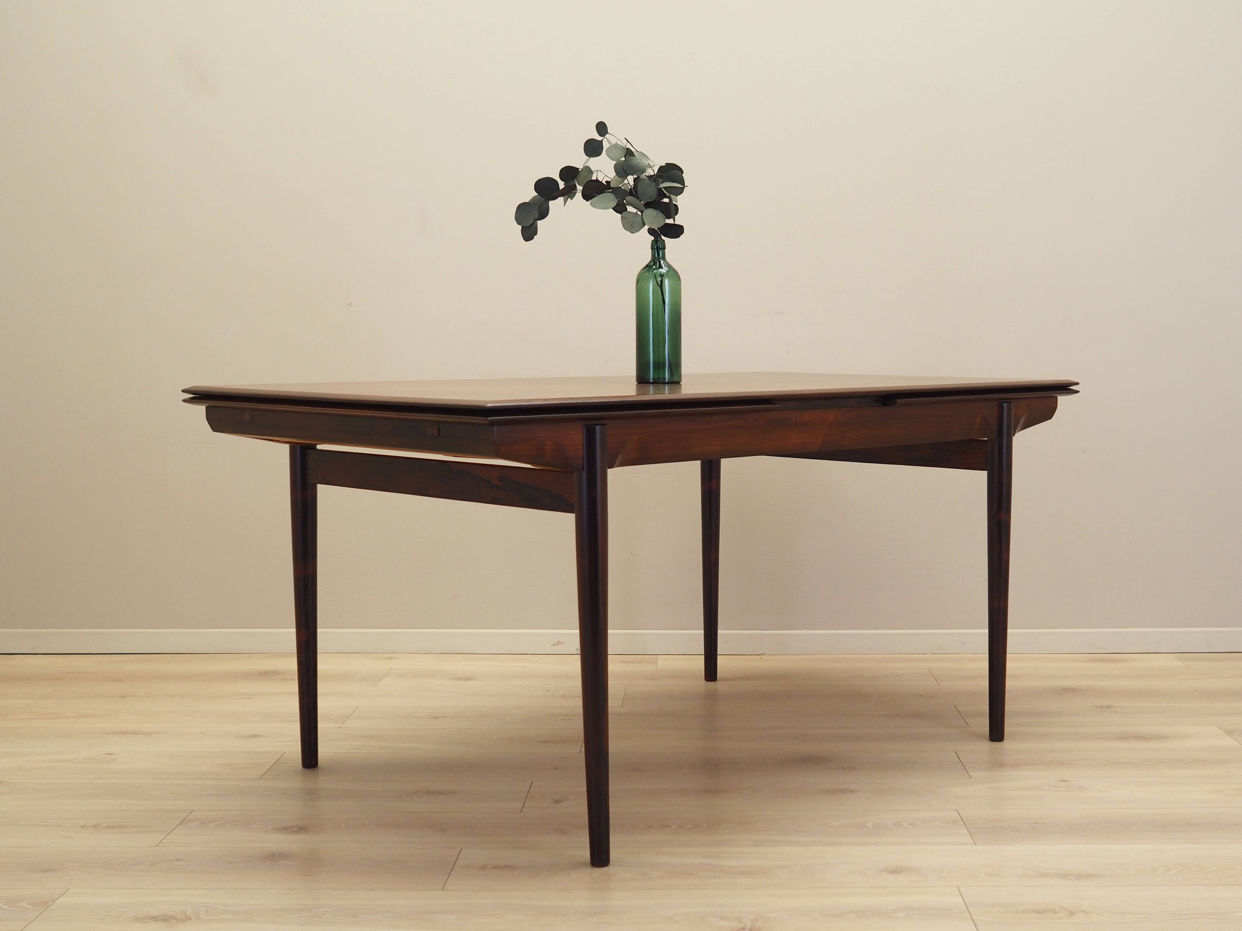 Rosewood table, Danish design, 1970s, production: Denmark
