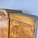 Anthroposophical Handmade Wardrobe, Netherlands, 1940s