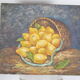 Nature morte panier de citrons