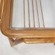 Italian walnut mid-century modern coffee table, 1950s