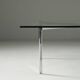 Table basse Original Barcelona par Ludwig Mies van der Rohe pour Knoll, 1920