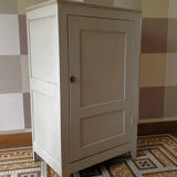 Painted wooden storage cabinet