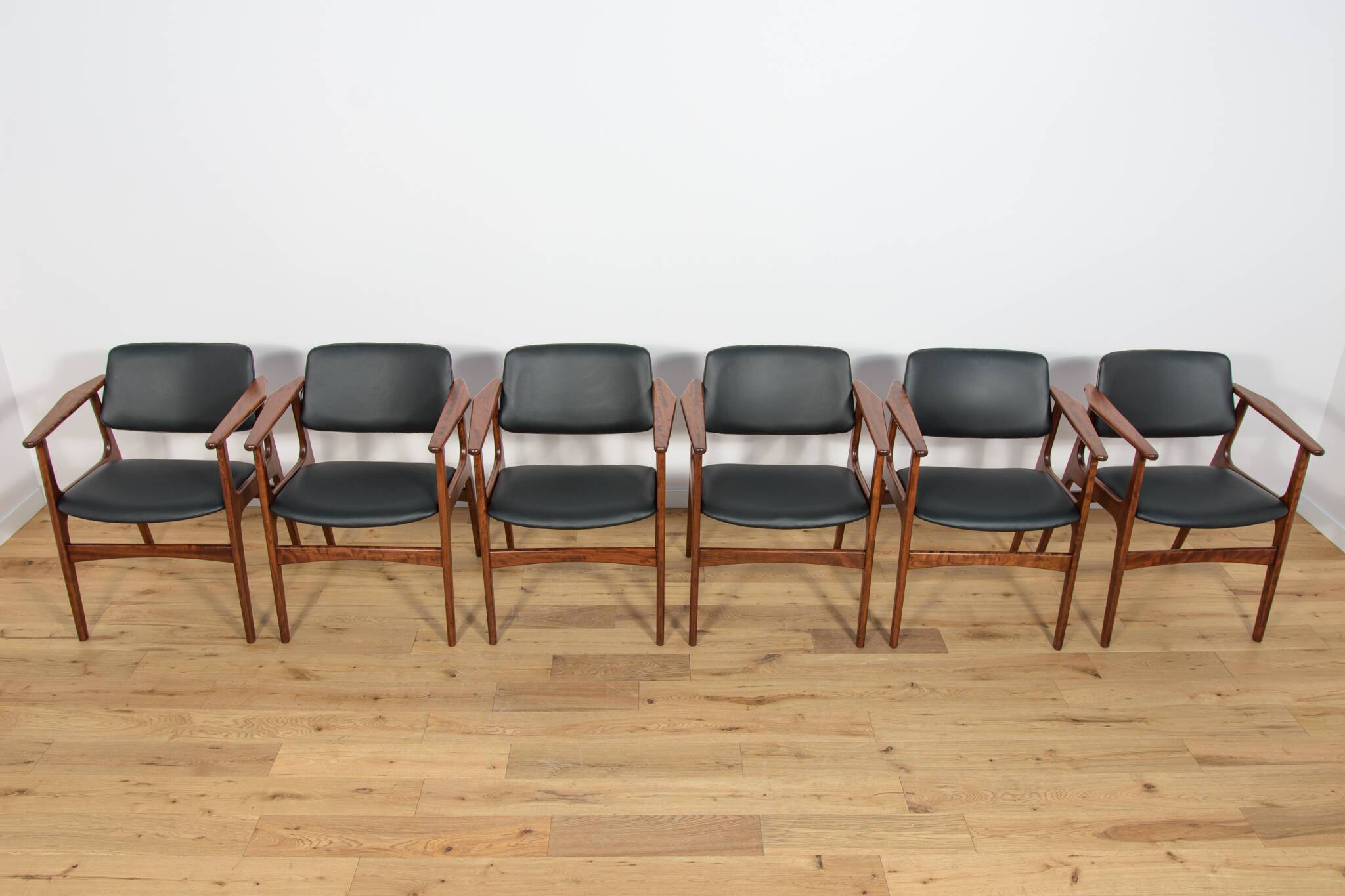 Mid Century Armchairs by Arne Vodder, 1960s, Set of 6