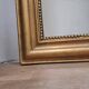 Large antique Louis Philippe gilded mirror