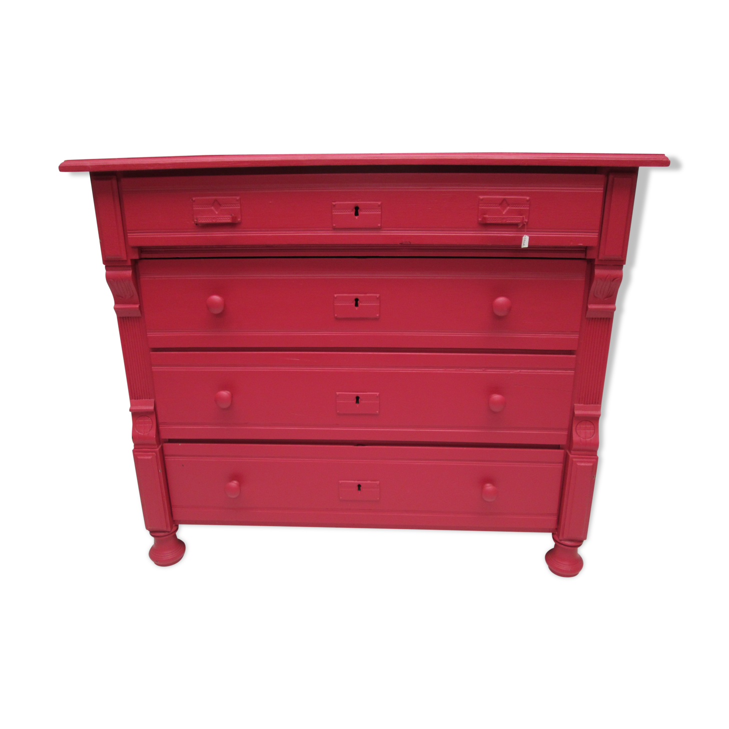 Danish pine chest of drawers redesigned