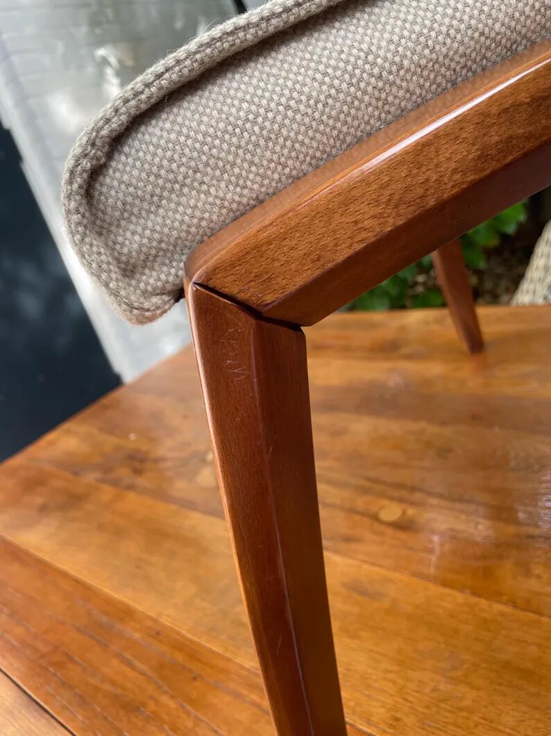 Farstrup Mobler Danish Foot Stool Ottoman Pouffe