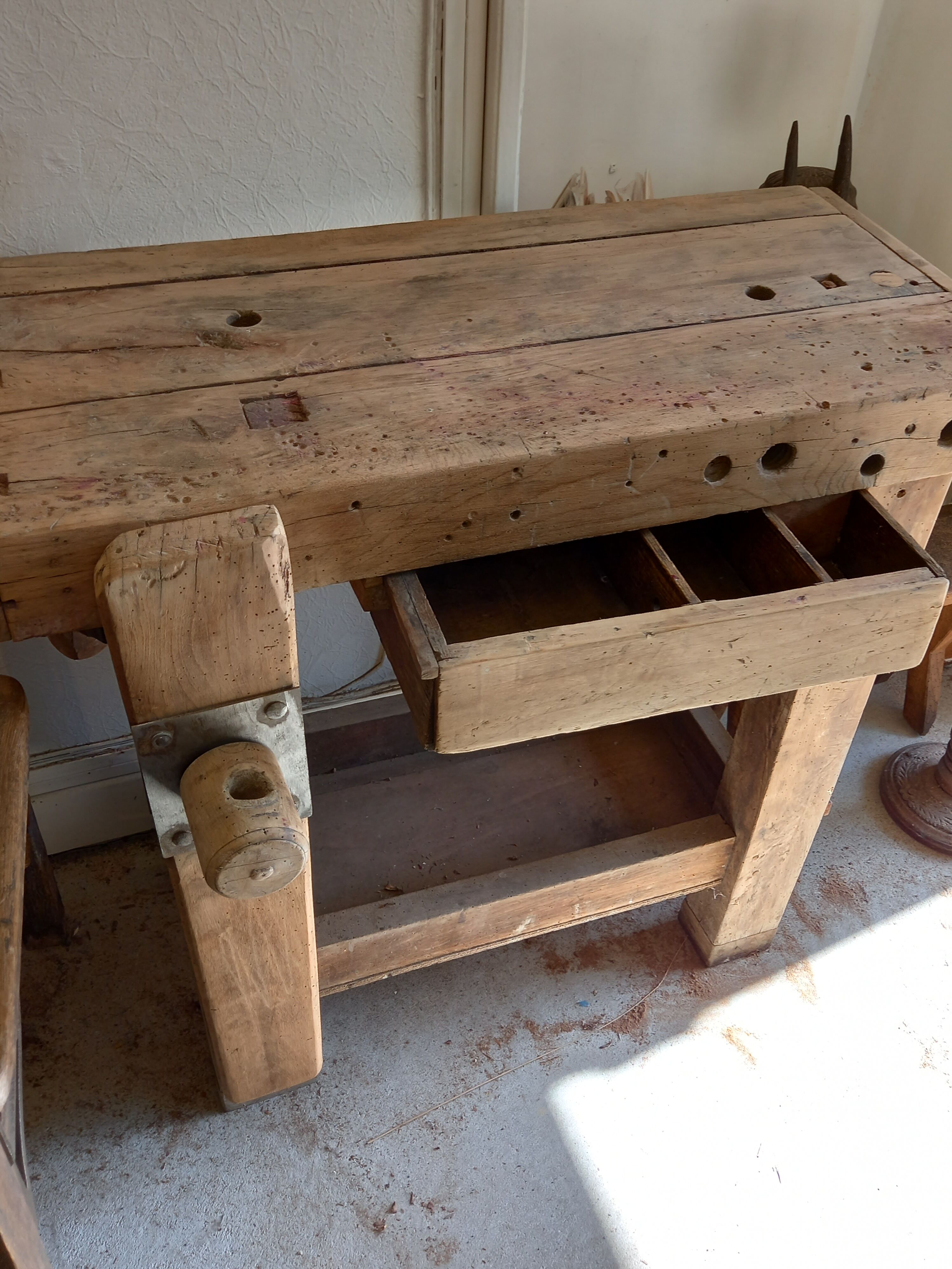 Workbench carpenter old format rare