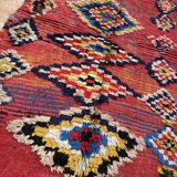 Unique Moroccan Rug - Vintage Art Deco Rug - Boucharouit Rug