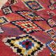 Unique Moroccan Rug - Vintage Art Deco Rug - Boucharouit Rug
