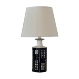 Table ceramic Inge Lise Koefoed, Denmark 1960's lamp