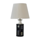 Table ceramic Inge Lise Koefoed, Denmark 1960's lamp