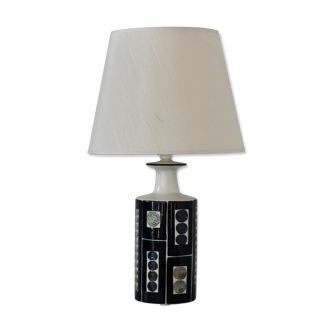 Table ceramic Inge Lise Koefoed, Denmark 1960's lamp
