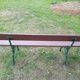 Banc de jardin en fonte 1900