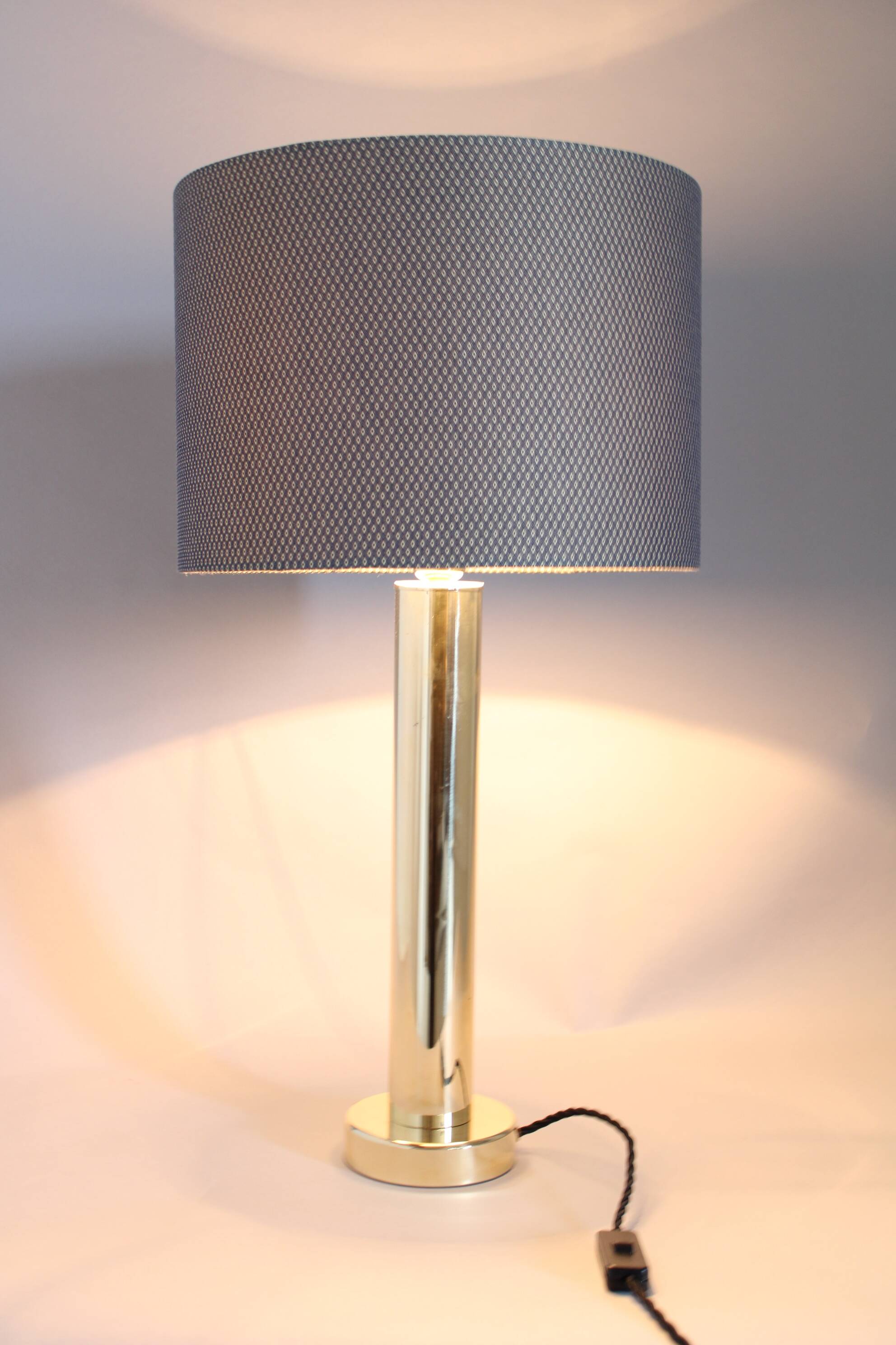 1950s Brass Table Lamp, Denmark