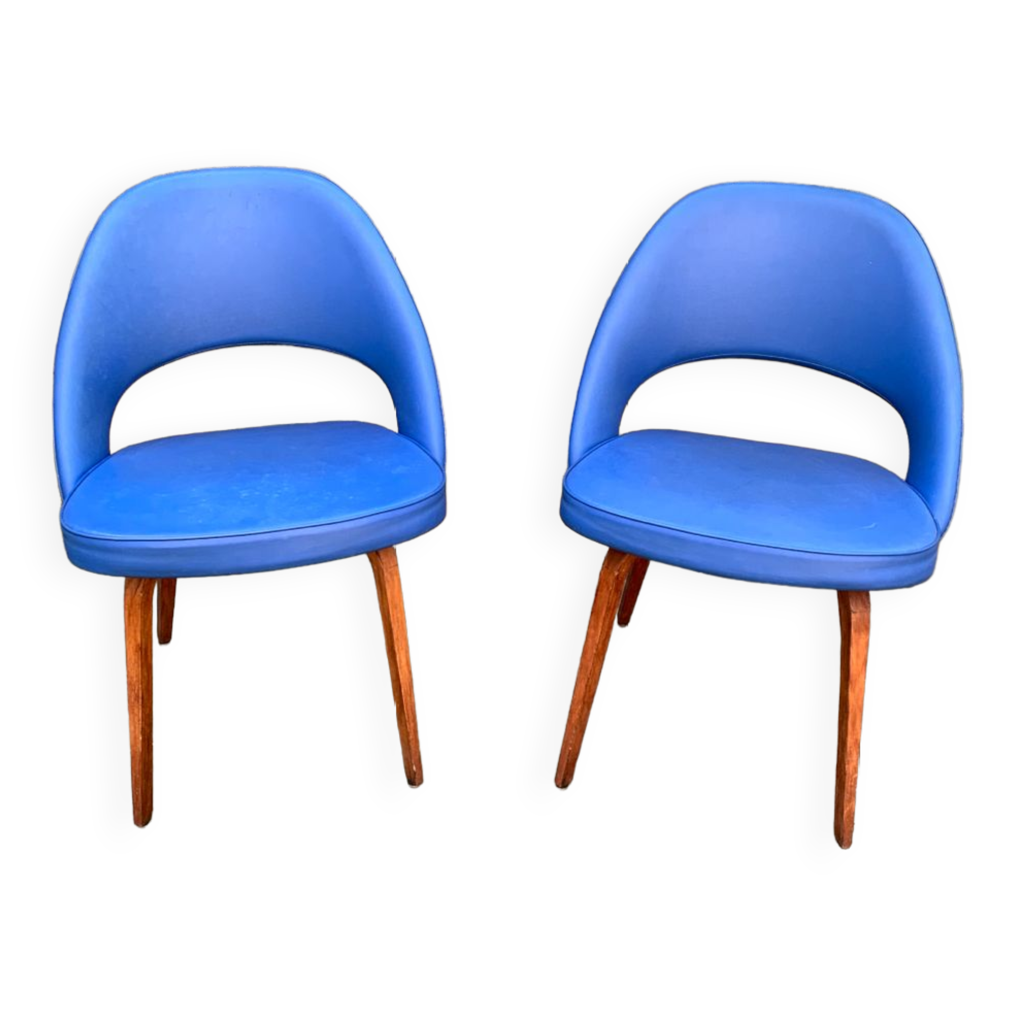Pair of conference chairs by Eero Saarinen, Knoll