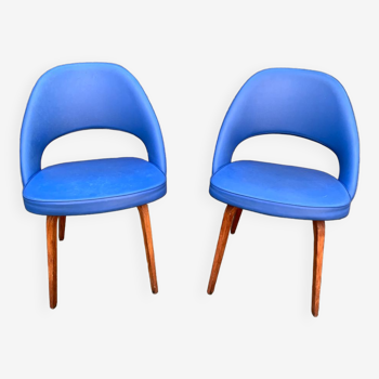 Pair of conference chairs by Eero Saarinen, Knoll