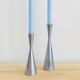 Duo of Diabolo candle holders by Erika Pekkari for Ikea 1990