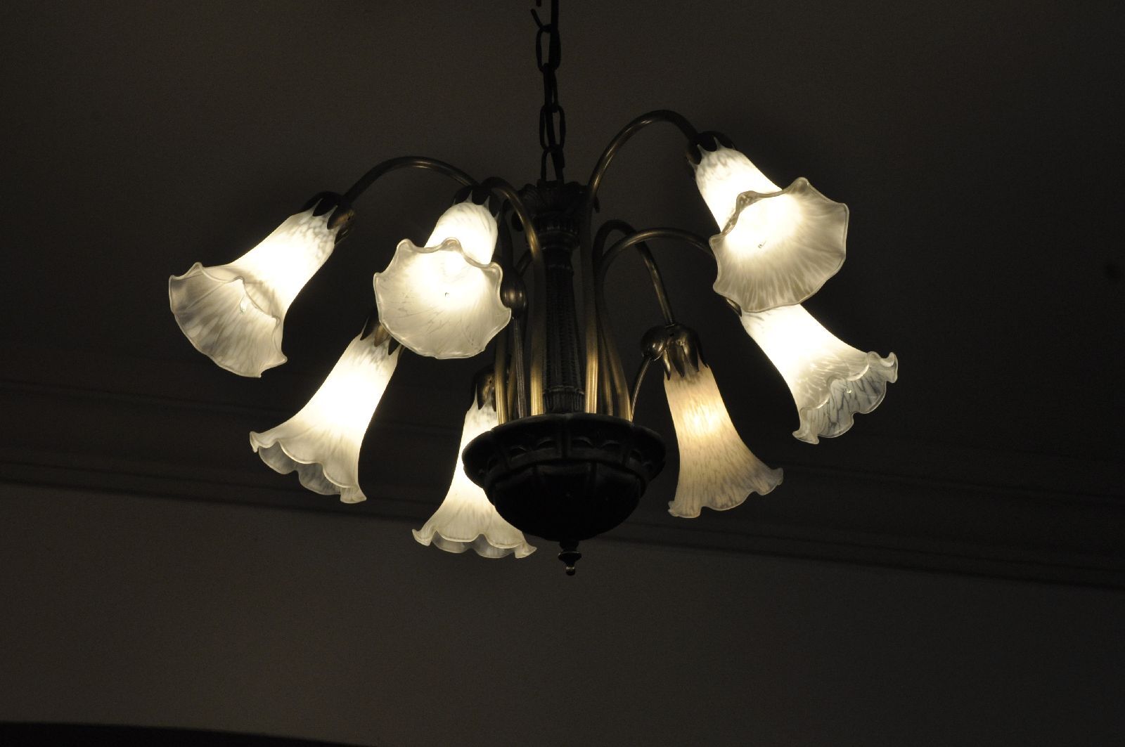 Lustre de salon metalwork