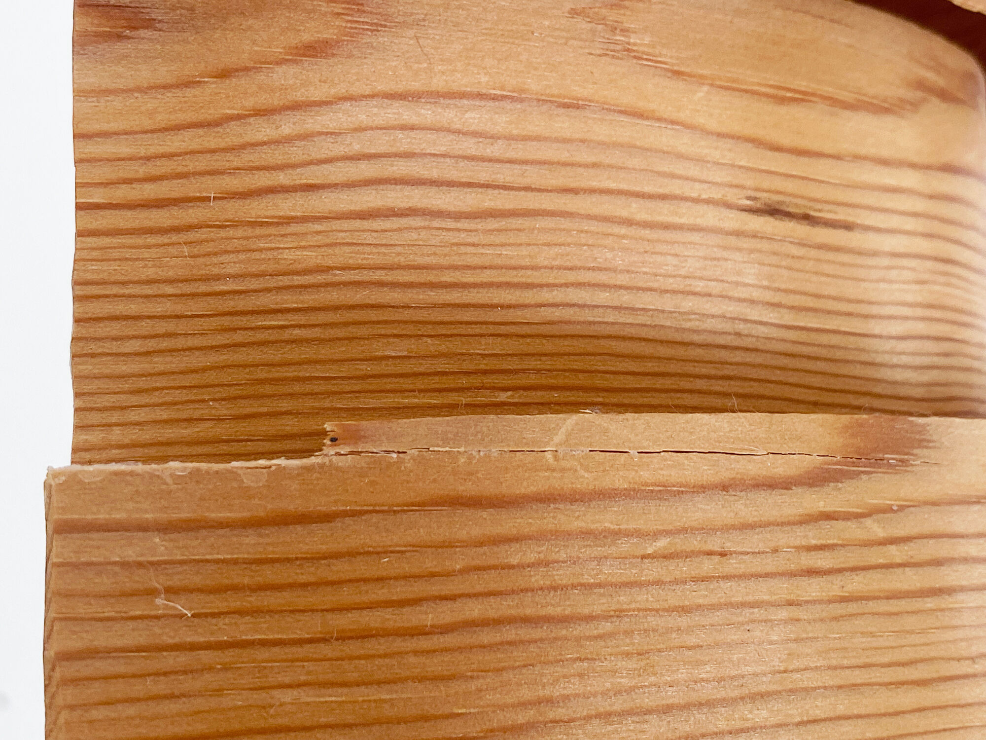 Pine veneer sconce, Sweden 1960s