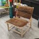 Fauteuil lounge style safari