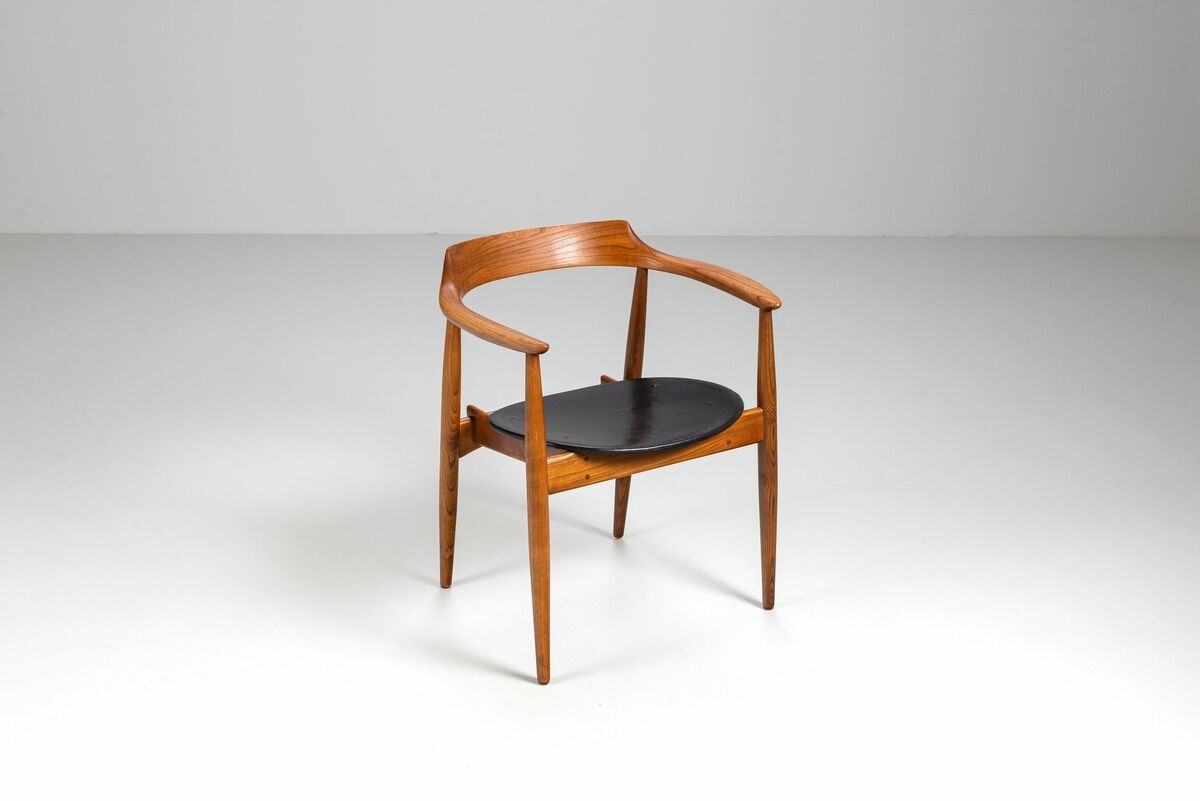 Arne Wahl Iversen “ST-750” armchair Niels Eilersen Denmark 1959