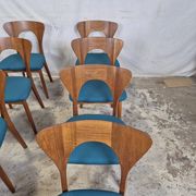 Niels Koefoed 'Peter' Danish chairs vintage