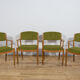 Chaises de salle à manger en chêne du milieu du siècle Modèle J62 par Poul M. Volther pour FDB Mobler, Danemark, années 1960, Ensemble de 4