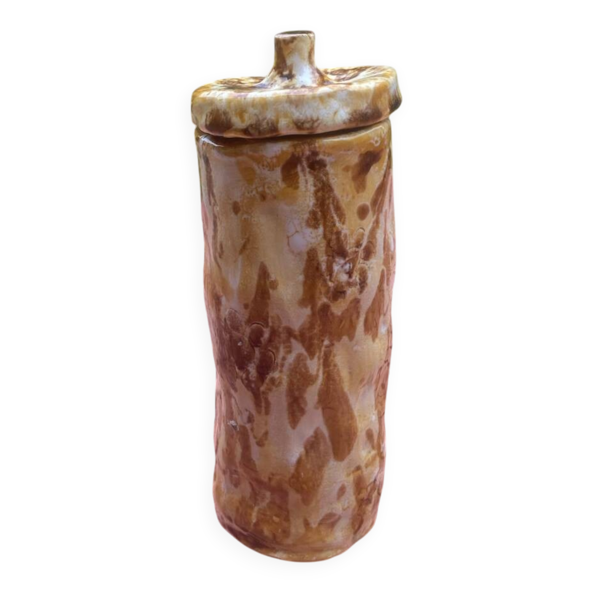 Beautiful ceramic signed Jany: vase or other