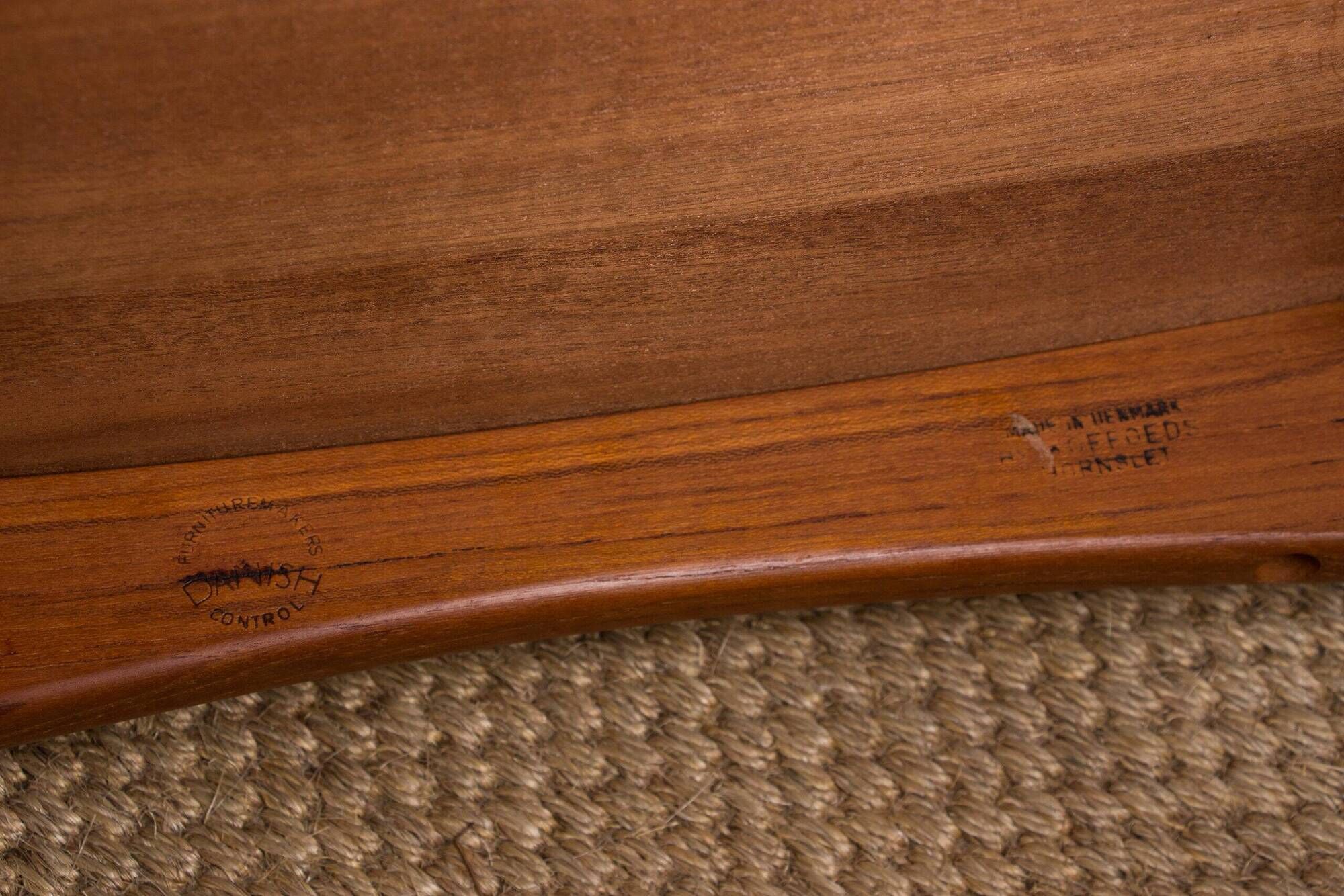 6 Danish chairs in teak and new leather, model "Eva" by Niels Koefoed.