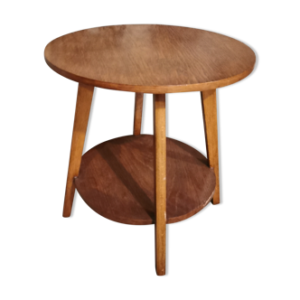 Round side table
