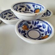 6 céramiques peintes à la main – Desuir - Sicile