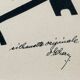 Marimag 20th century: original humorous ink paintings signed circa 1950