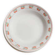 Lot de 6 assiettes creuses « Tomates d’été »