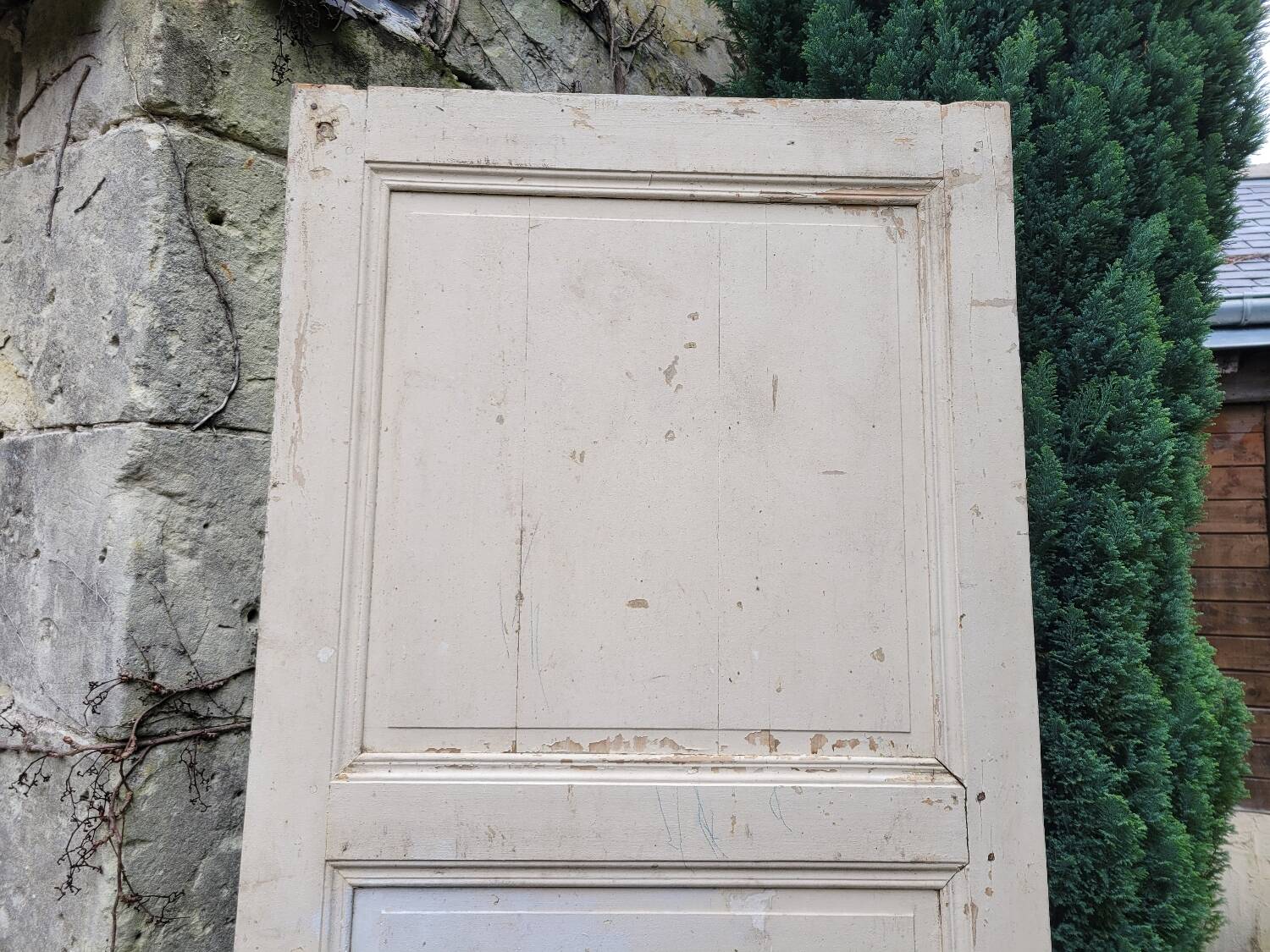 Moulded old door