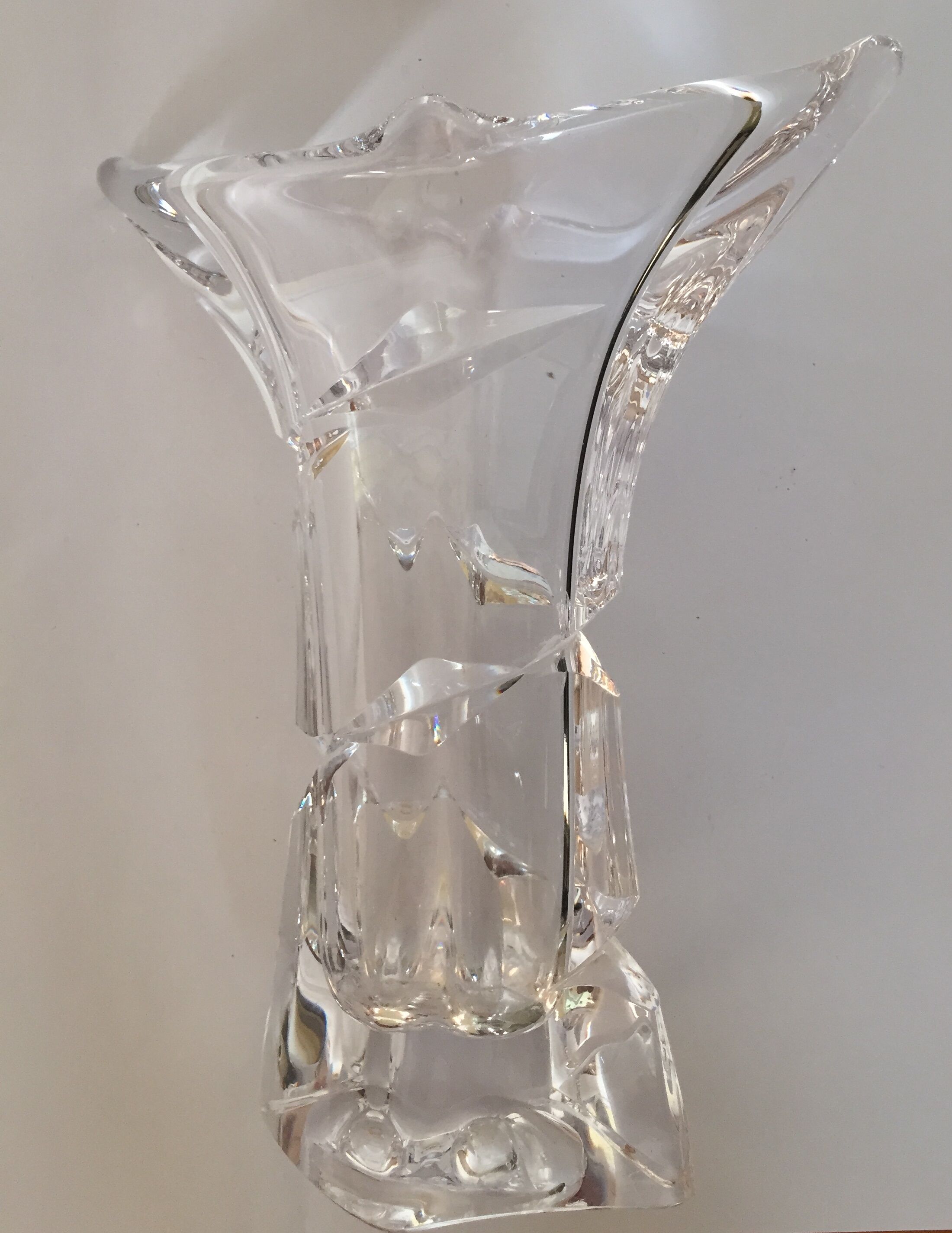Vase en cristal