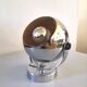 Applique eye ball en inox design années 70