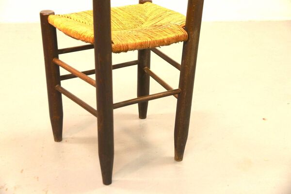 Ensemble de 8 chaises de salle à manger Charlotte Perriand Bauche n°19