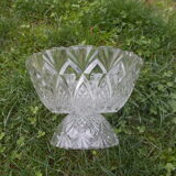 Crystal standing fruit cup