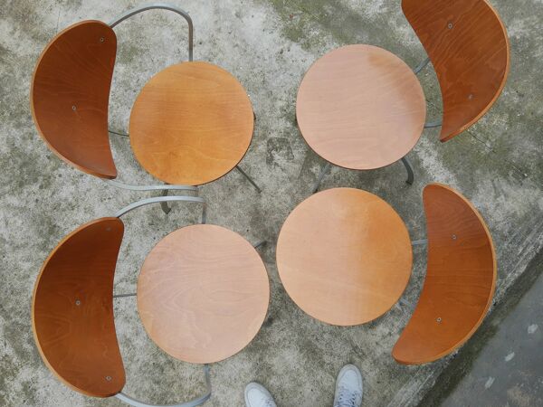Chaises et fauteuil par pascal Mourgue