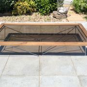 Table basse et haute tréteaux