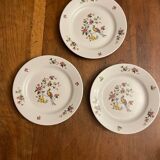 Sarreguemine porcelain plates